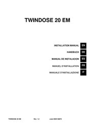 Yumpu TWINDOSE 20 EM Manual De Instalación