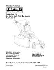 Craftsman professional 333170 Manual Del Operador