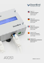 DoorBird A1051 Manual De Instalación
