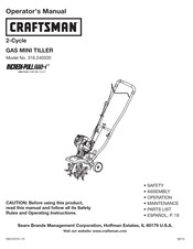 Craftsman 316.240320 Manual Del Operador