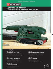 Parkside PBS 600 A1 Instrucciones De Utilización Y De Seguridad