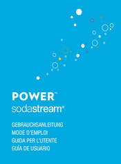 SodaStream POWER Guía De Usuario