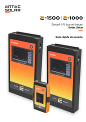 Entec Solar E-1500 Guía Rápida De Usuario