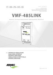 AERMEC VMF-485LINK Manual De Uso