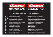 Carrera 20030353 DRIVER DISPLAY Instrucciones De Uso Y Montaje
