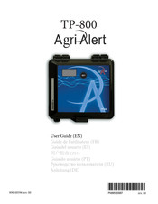 Agri Alert TP-800 Guia Del Usuario