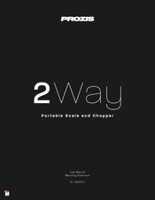 PROZIS 2 Way Manual Del Usuario