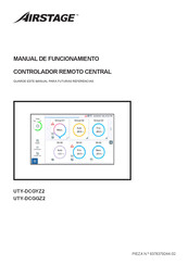 Fujitsu AIRSTAGE UTY-DCGYZ2 Manual De Funcionamiento
