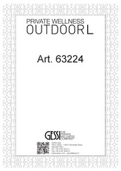 Gessi 63224 Manual De Instrucciones