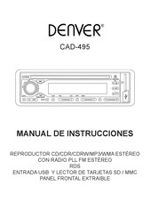 Denver CAD-495 Manual De Instrucciones