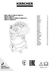 Kärcher WD 5 WD 5 S Manual Del Usuario