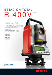 Pentax POWERTOPOLITE R-422VN Manual De Instrucciones