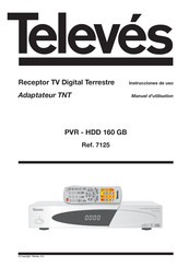 Televes PVR-7125 Instrucciones De Uso