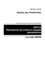 RadioShack SCP-75 Manual Del Propietário