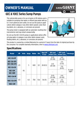 Little Giant 6EC-CIA-RF El Manual Del Propietario