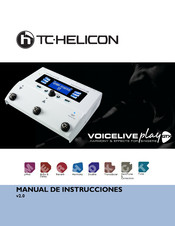 TC-Helicon VOICELIVE play GTX Manual De Instrucciones