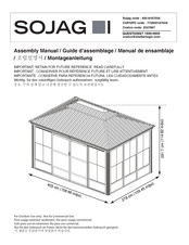 Sojag 2327667 Manual De Ensamblaje