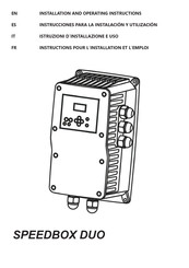 Coelbo SPEEDBOX DUO Instrucciones Para La Instalación Y Utilización