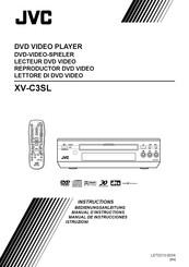 JVC XV-C3SL Manual De Instrucciones