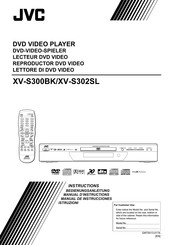 JVC XV-S300BK Manual De Instrucciones