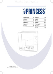 Princess 244000 Manual De Instrucciones