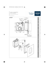 Grohe 36 337 Manual De Instalación
