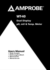 Amprobe WT-40 Manual De Uso