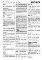 EUCHNER STA serie Manual De Instrucciones