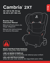 Diono Cambria 2XT Manual De Instrucciones