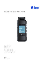 Dräger FG4500 Manual De Instrucciones