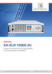 Elektro-Automatik EA-ELR 10000 3U Manual