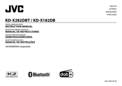 JVC KD-X282DBT Manual De Instrucciones