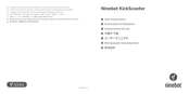 Ninebot KickScooter Instrucciones De Uso