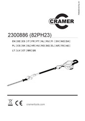 Cramer 82PH23 Manual De Instrucciones