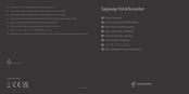 Segway KickScooter Instrucciones De Uso