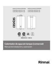 Rinnai CU160e Manual De Instalación Y Operación