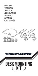 Thrustmaster DESK MOUNTING KIT Manual Del Usuario