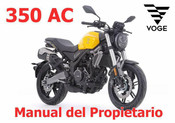 VOGE 350 AC Manual Del Propietário