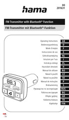 Hama 00201631 Instrucciones De Uso