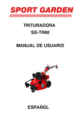 SPORT GARDEN SG-TR60 Manual De Usuario