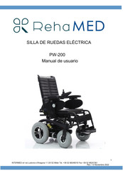 InterMed RehaMed PW-200 Manual De Usuario