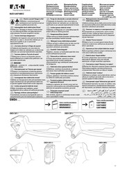 Eaton SWD4-8MF2 Instrucciones De Montaje