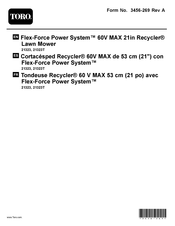 Toro 21323 Manual Del Operador