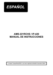 JUKI AMS-221RCHS Manual De Instrucciones