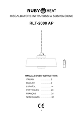 RUBY HEAT RLT-2000 AP Manual De Uso