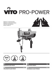 VITO PRO-POWER vige500 Manual De Instrucciones