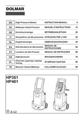 Dolmar HP401 Manual De Instrucciones