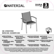 Naterial DORA FIX 3276007278163 Instrucciones De Montaje, Utilización Y Mantenimiento