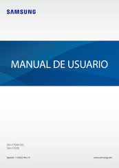 Samsung SM-F707B Manual De Usuario