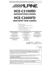 Alpine HCE-C2100RD Manual De Operación